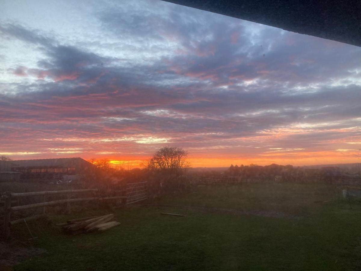 Rew Farm Country & Equestrian Accommodation - Sunrise Lodge Melksham Esterno foto