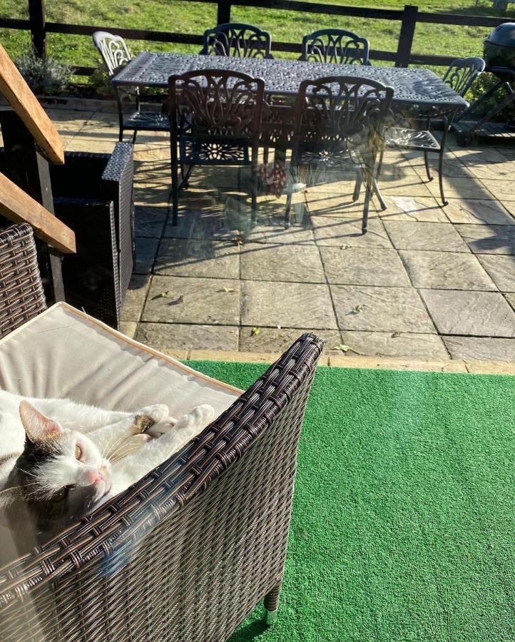 Rew Farm Country & Equestrian Accommodation - Sunrise Lodge Melksham Esterno foto